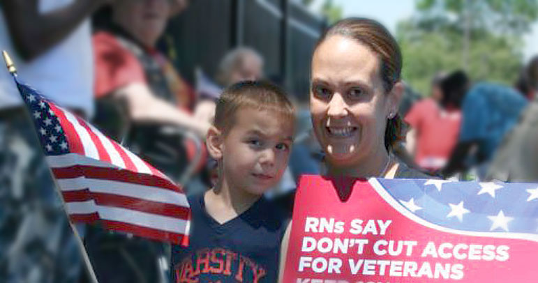 Nurses fighting for a strong VA