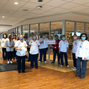 Registered nurses at HCA’s Mission Hospital in Asheville, NC