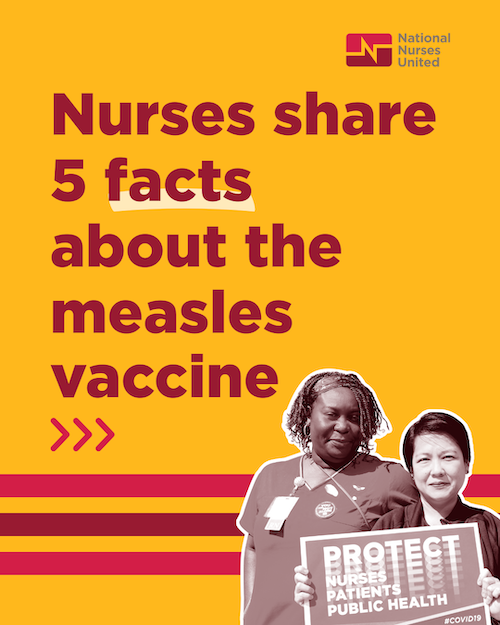 Graphic: Nurses share 5 facts about the measlese vaccine