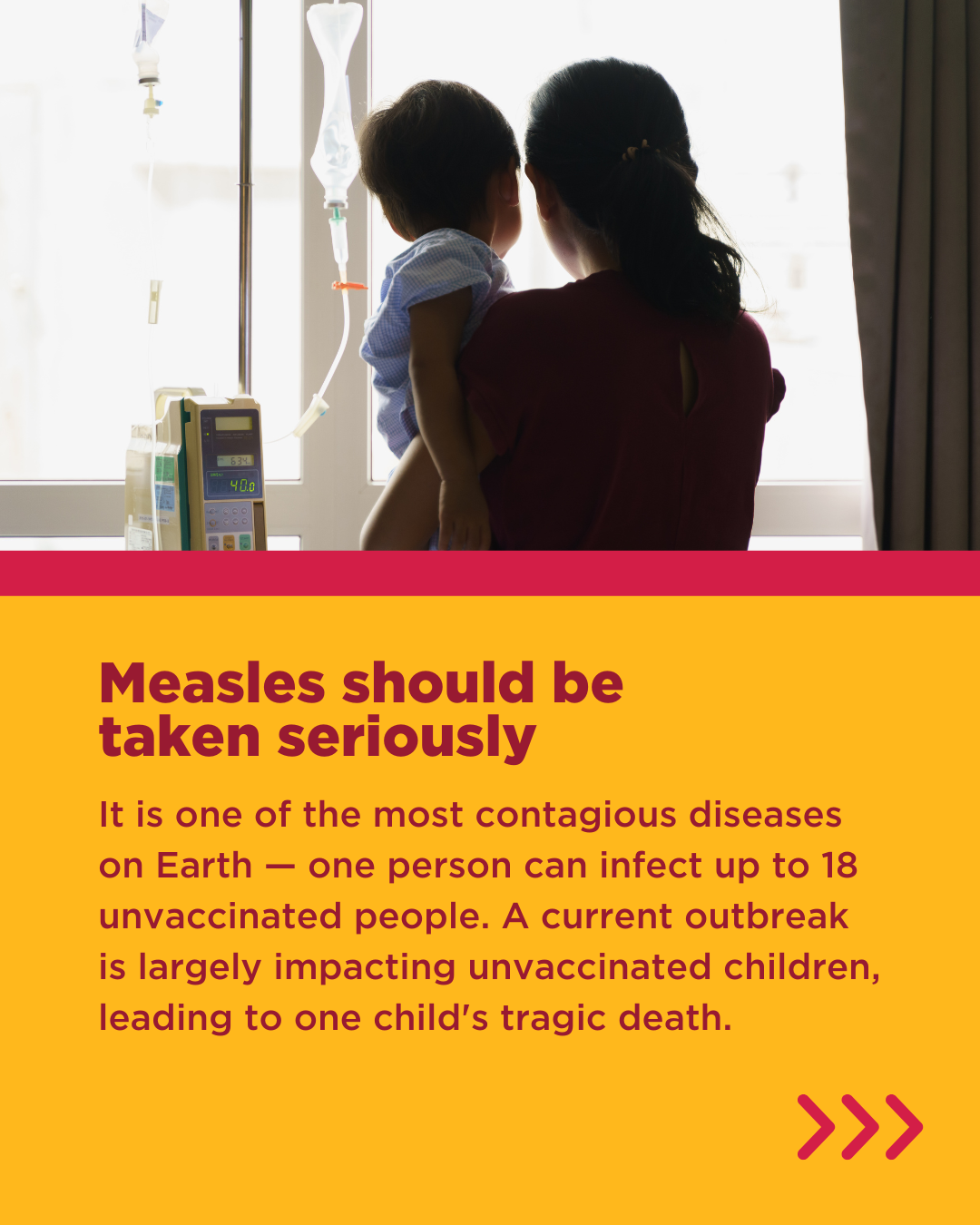 Measles should be taken seriously