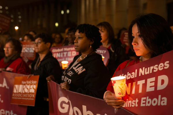 NY candlelight vigil