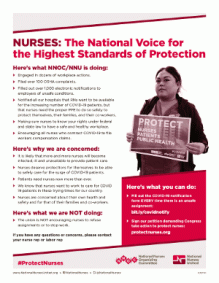 NNU/NNOC COVID status flyer