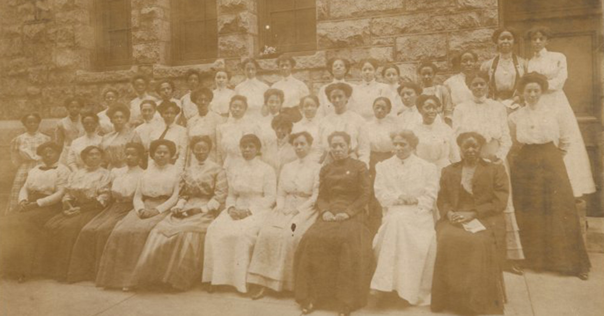 The first convention of the National Association of Colored Graduate Nurses, Boston, 1909