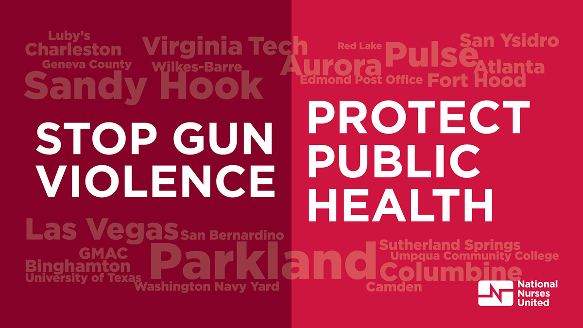 Stop Gun Violence - Protect Public Health