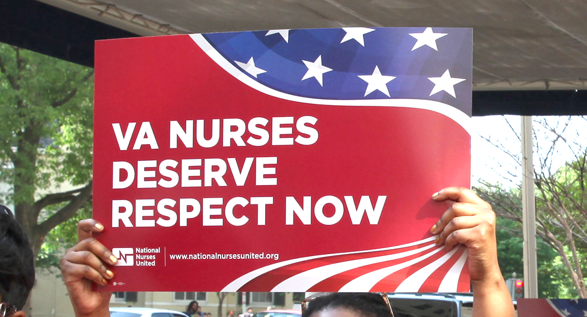 Sign "VA Nurses Deserve Respect Now"