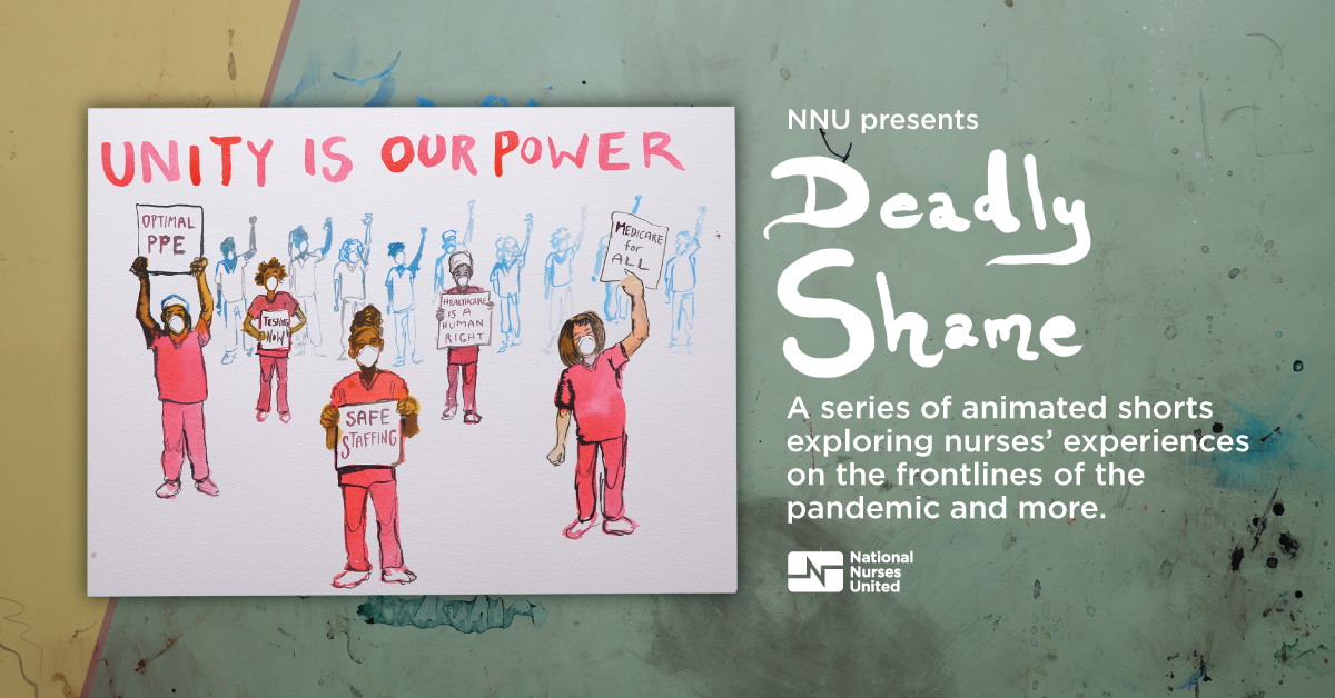 National Nurses United launches animated series exploring nurses' work and  power throughout the pandemic | National Nurses United