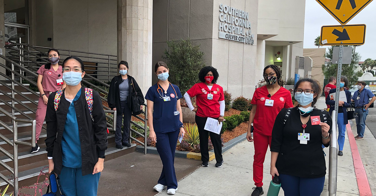 RNs outside of Southern California Hospital Culver City