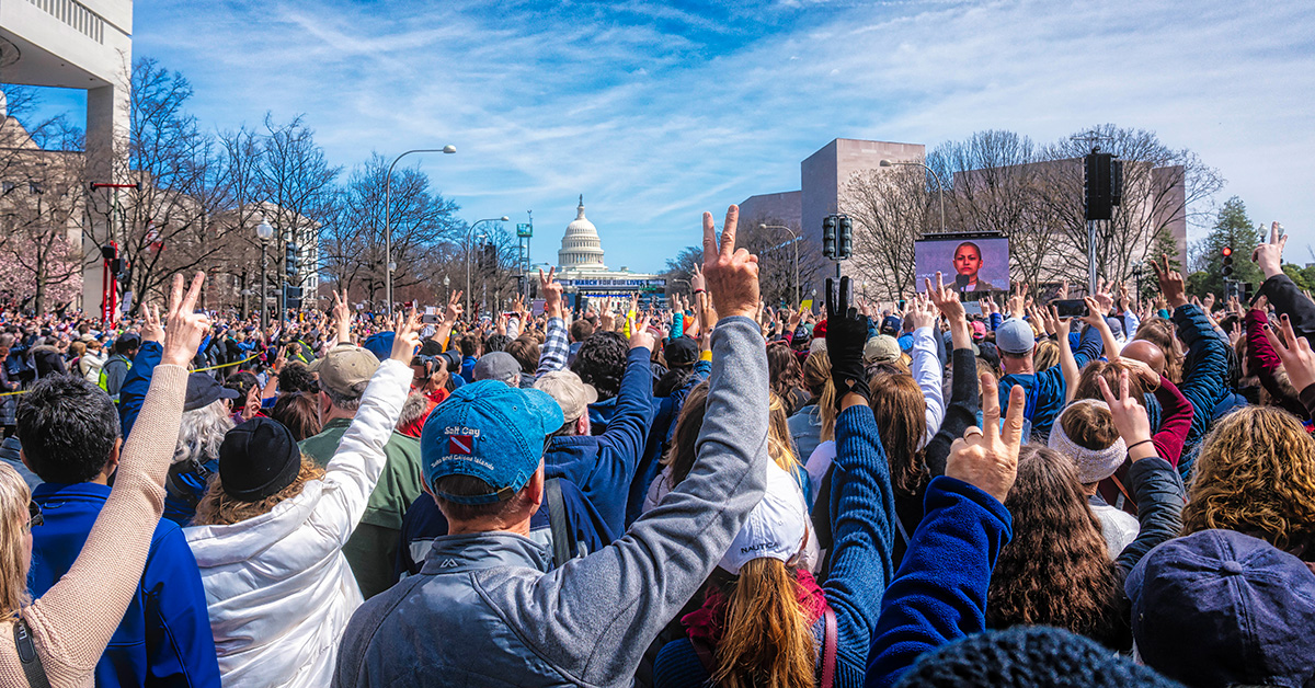 March for Our Lives, Washington, D.C., March 24, 2018.