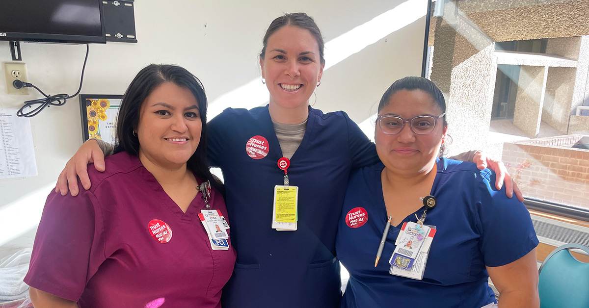 Tucson nurses rally for safe patient care at Carondelet St. Mary’s Hospital, protest staffing crisis