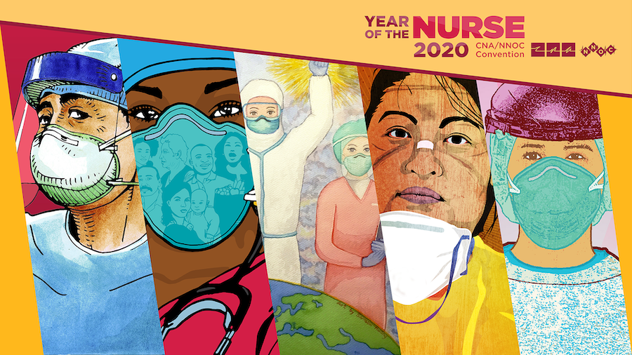 Graphic - CNA/NNOC “The Year of the Nurse” convention 