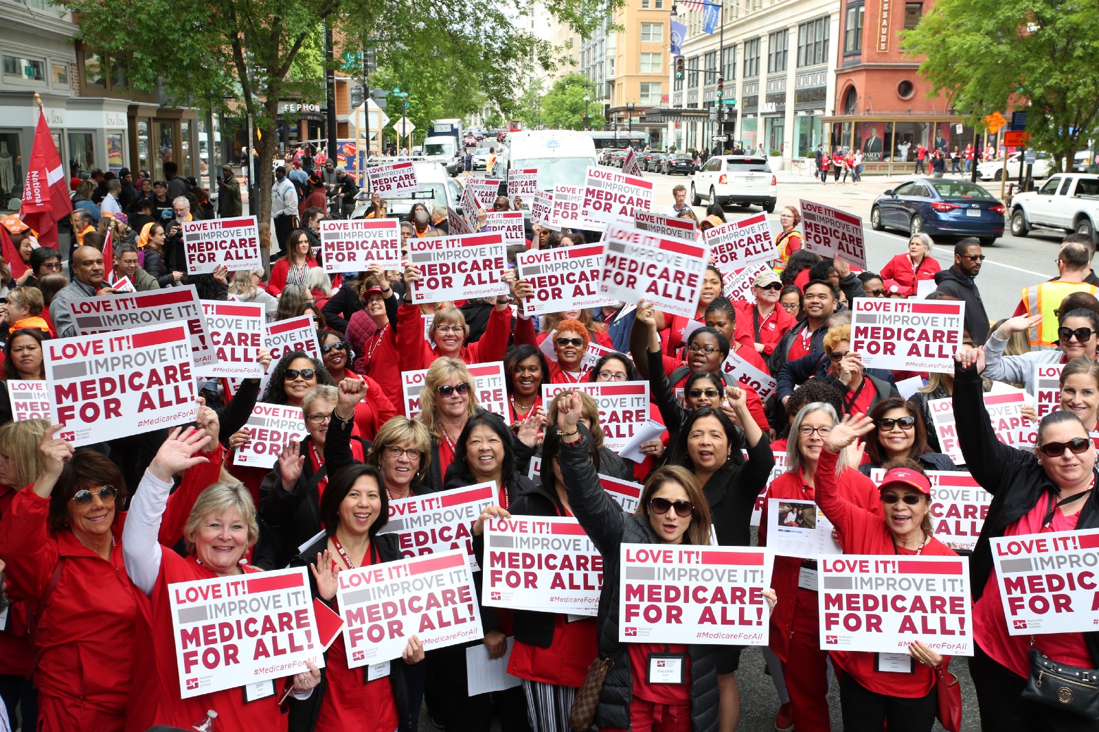 Medicare for All PhRMA Action in Washington DC