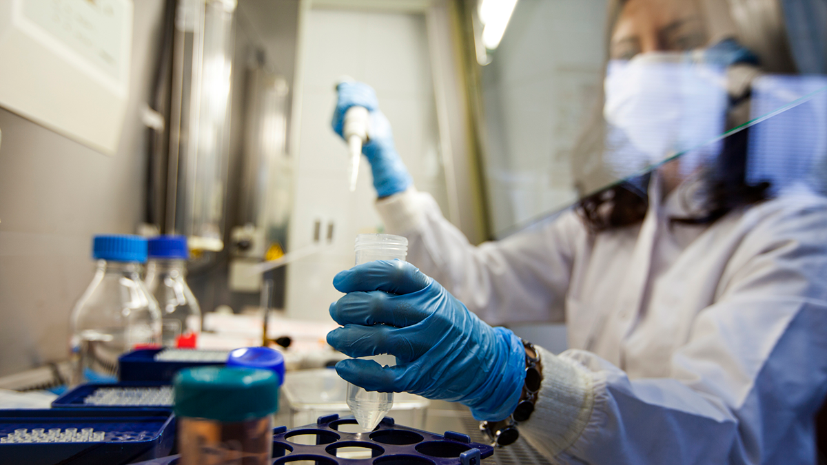 Female Scientist in Lab