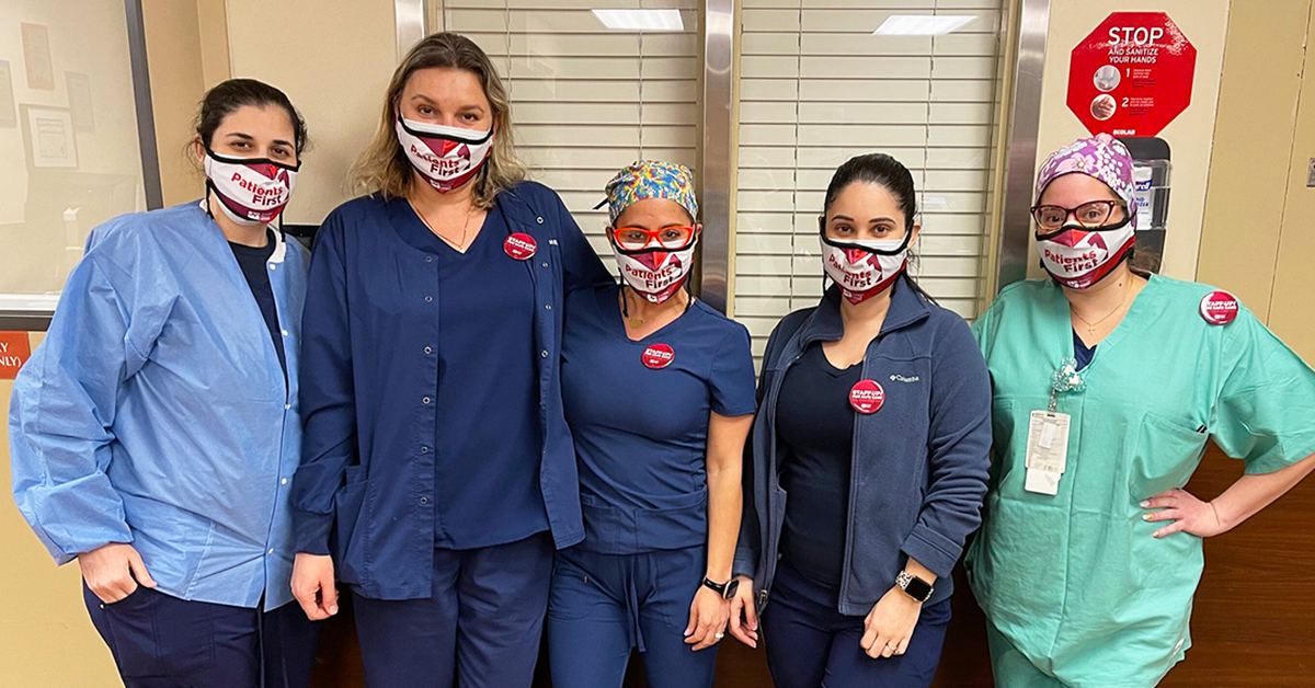 Nurses at Steward Health Care hospitals in South Florida vote