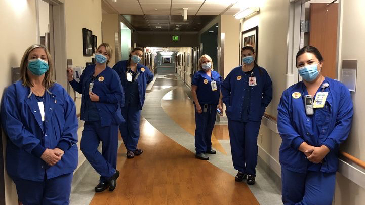 Nurses at Rideout Memorial Hospital