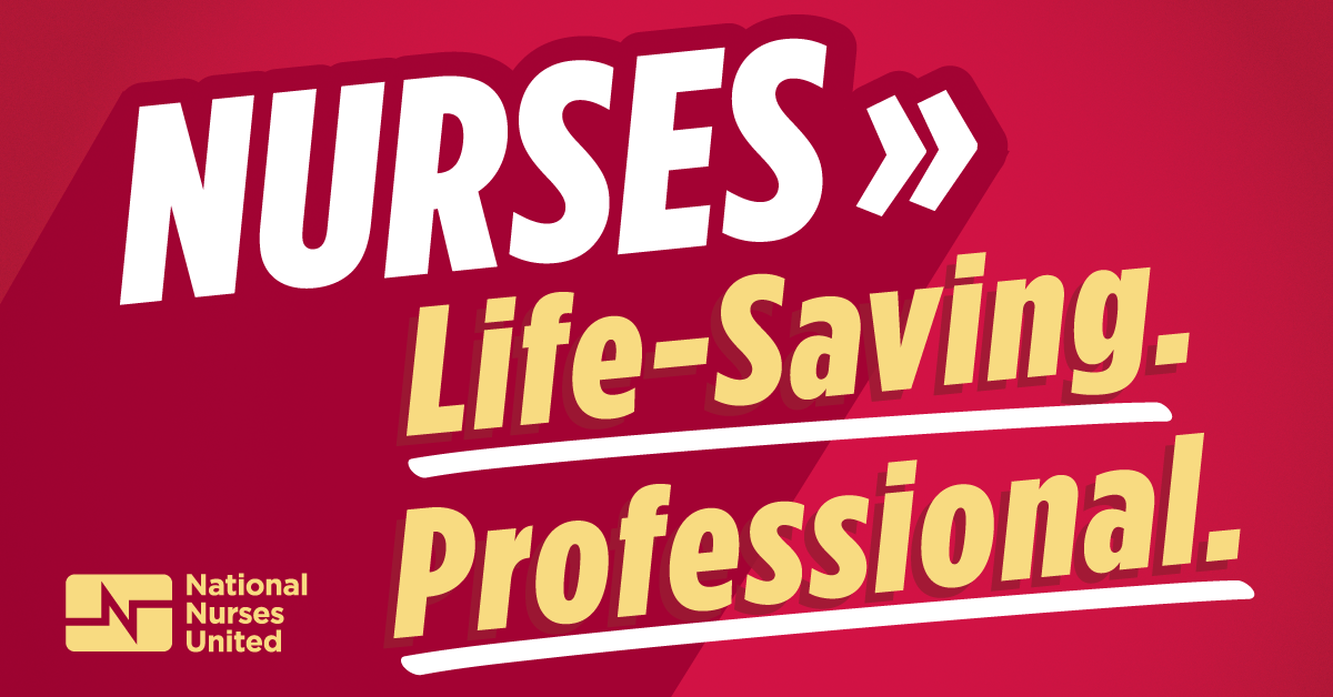Nurses: Life-saving. Professional.