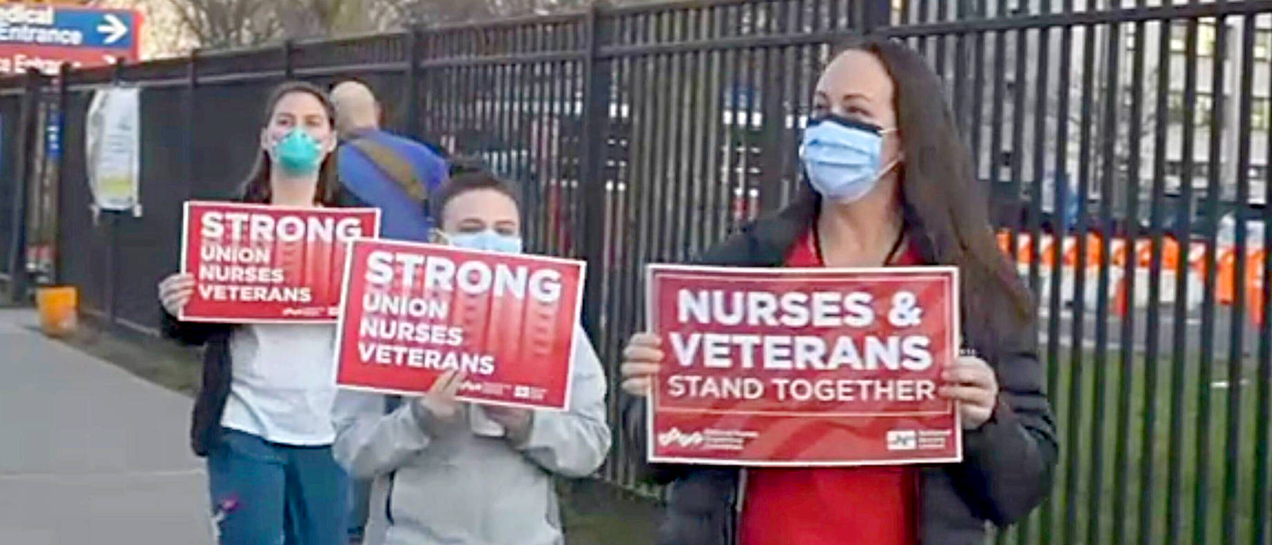 VA Nurses at action