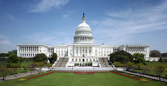 United States Capitol, West Front View. Washington, DC