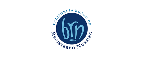 California Board of Registered Nursing logo