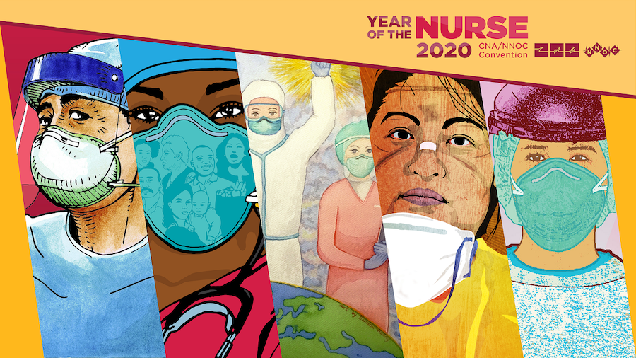 Graphic - CNA/NNOC “The Year of the Nurse” convention