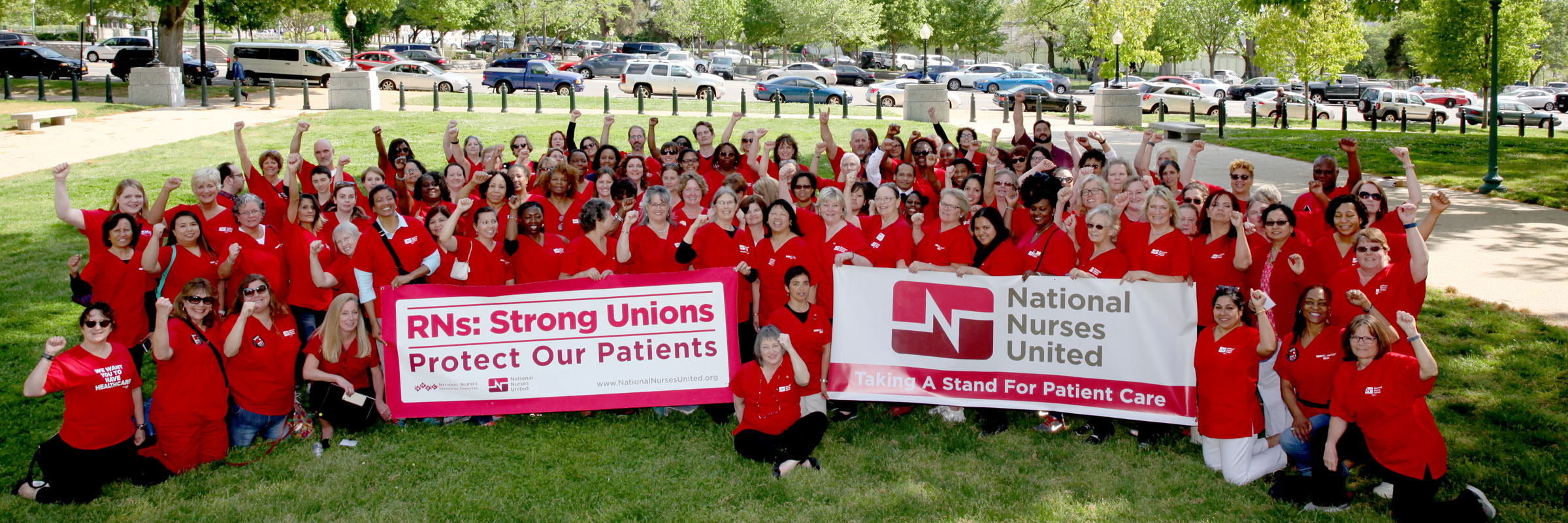 Nurses at DC lobby day