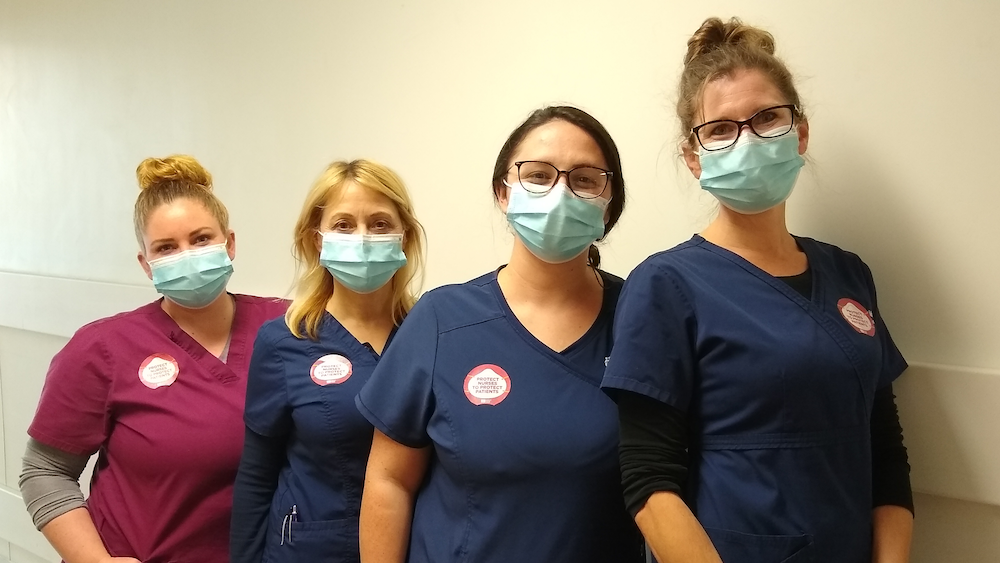 Nurses at Henry Mayo Newhall Hospital