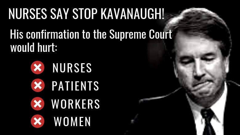 NNU Is Calling on the Senate To Oppose Kavanaugh