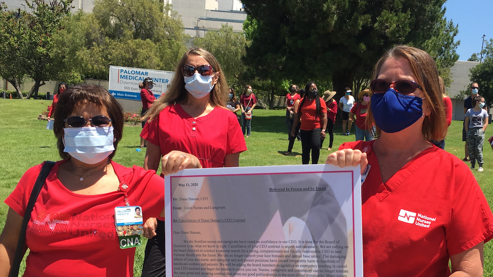 Palomar Health Nurses and Health Care Workers