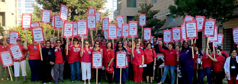 San Joaquin General Hospital nurses