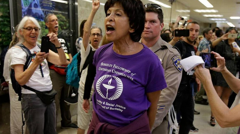 Protester from Poor Peoples' Campaign