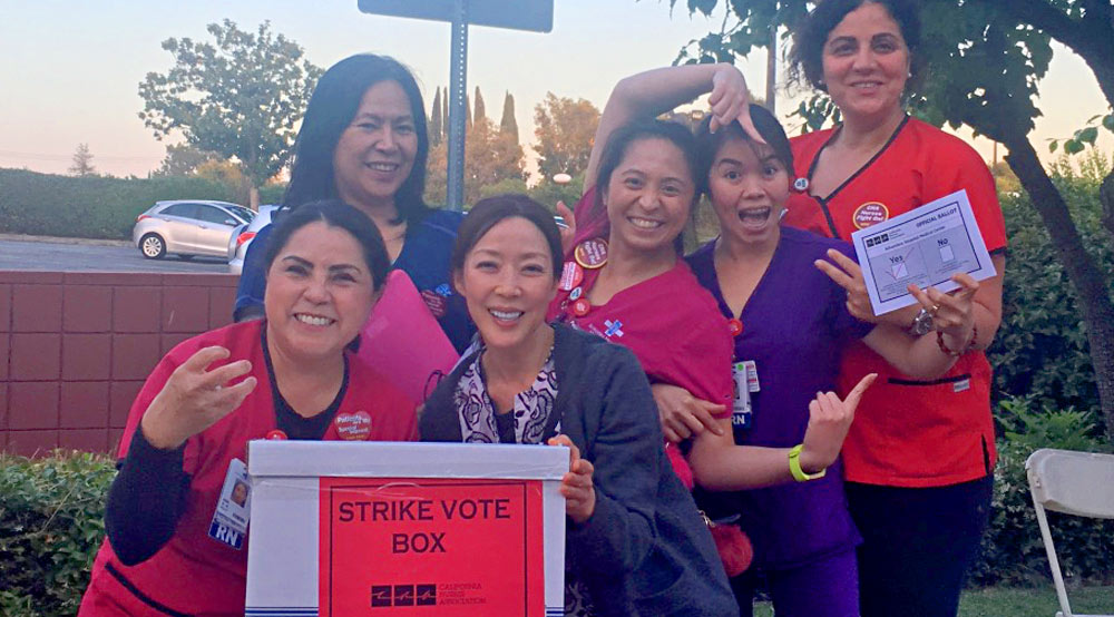 Alhambra Hospital Nurses voting to Strike 6-9-2018