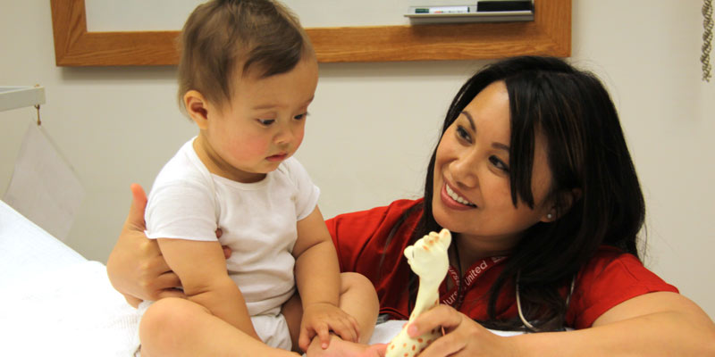 Baby with Nurse