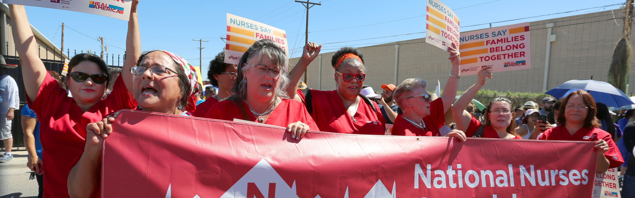 RNs Protest in El Paso, TX