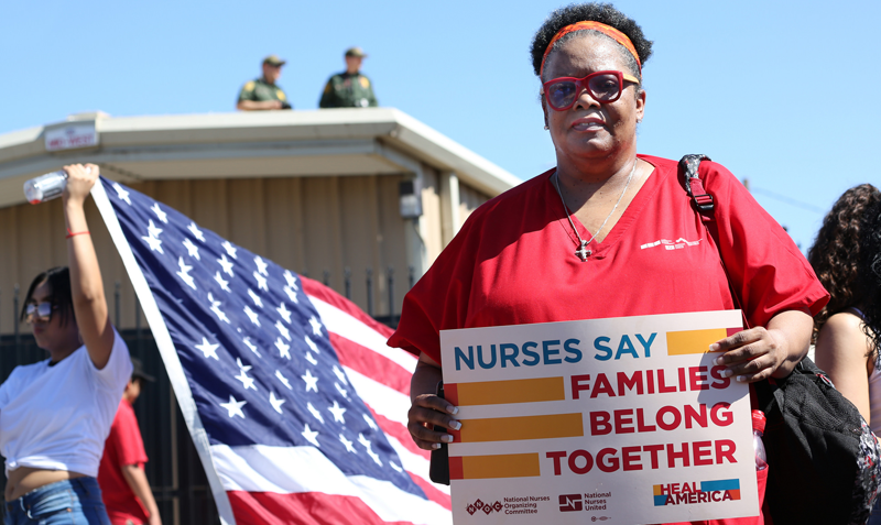 Nurse at El Paso boarder