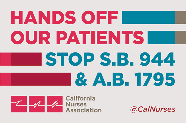 Hands Off Our Patients