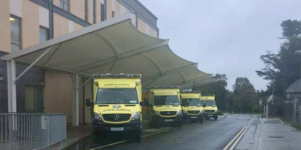 Ireland ambulance queue