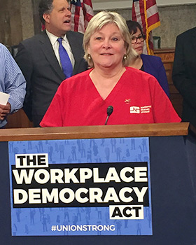 Jean Ross, RN Co-President, National Nurses United