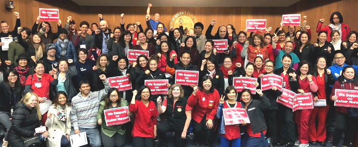 Kaiser nurses cheer over tentative agreement