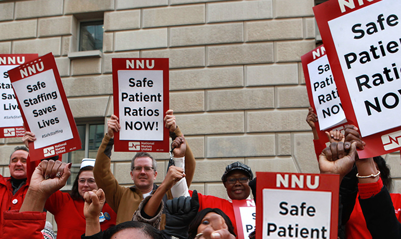 Nurses Demanding Safe Patient Care