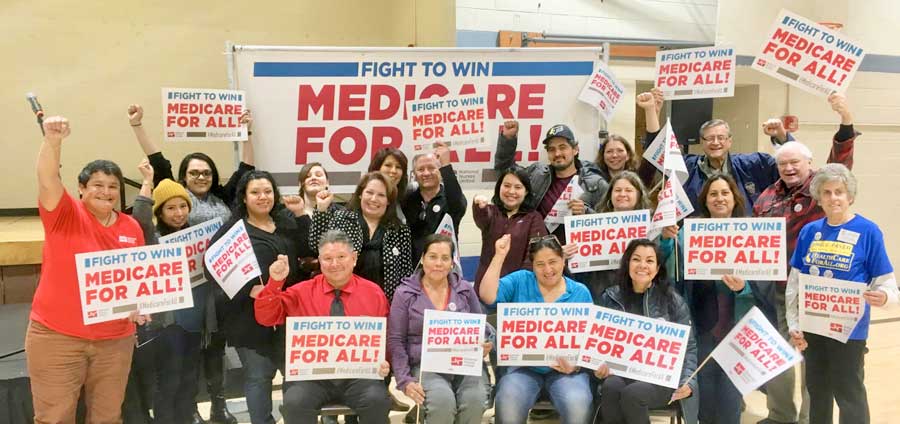 Nurses and allies at barnstorm