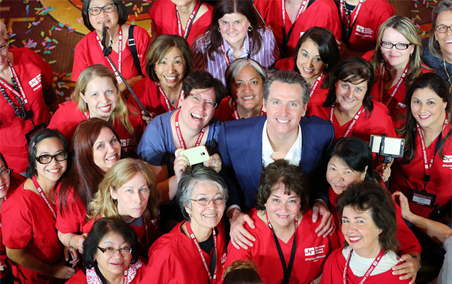 Nurses Trust Newsom