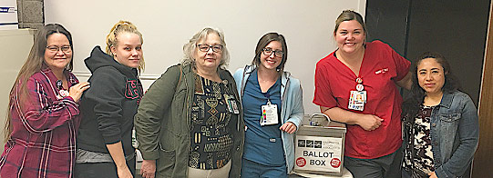 Rideout Regional Medical Center RNs at the ballot box