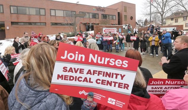 Join Nurses - Save Affinity Medical Center