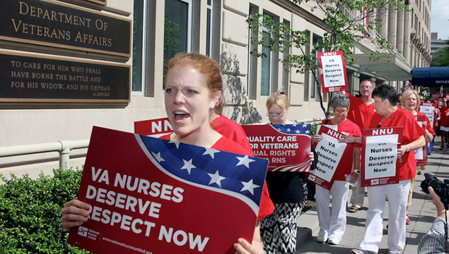 VA RNs Deserve Respect Now