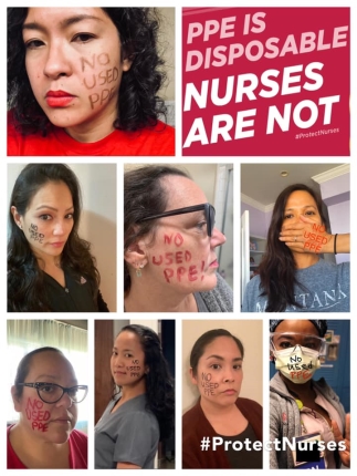 Nurses are not disposable flyer