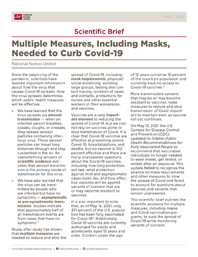 Multiple measures scientific brief