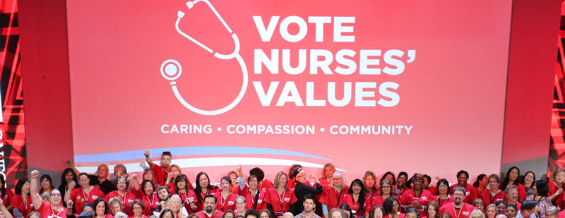 Vote nurse values