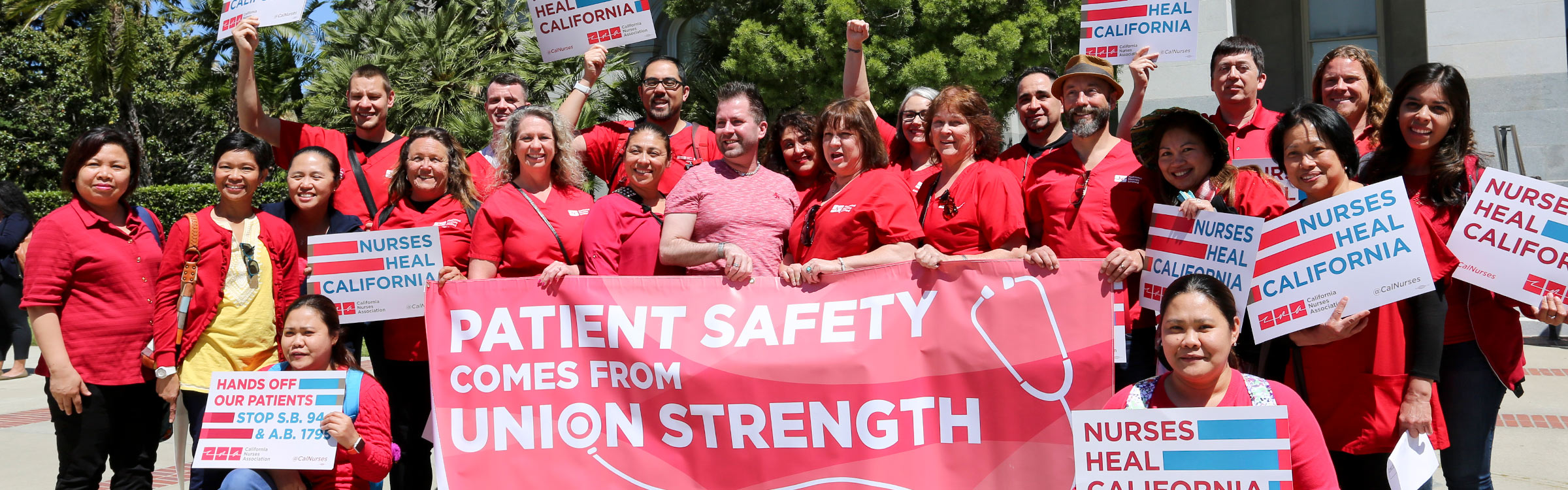 Nurses lobby legislators in Sacramento