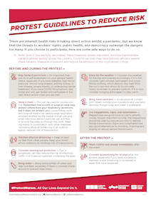 Guide to safe protesting