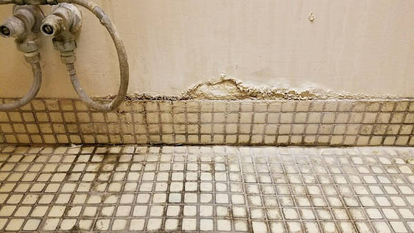 Floor showing lack of maintenance at Desert Regional Medical Cente