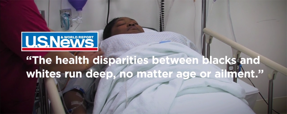 Graphic: The health disparities between blacks and whites run deep, no matter age or ailment.